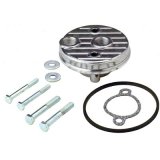 Perma-Cool Bolt-On Oil Filter Adapters 113 Adapter, Bypass, Bolt-On, Aluminum, Natural, 1/2 in. Inlet/Outlet, Kit thumbnail 1