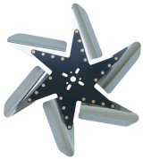 Perma-Cool Turbo Flex Fans 86180 Fan, Flex-Type, High Performance, Counterclockwise, 18 in. Diameter, Stainless Steel Blades/Steel Hub, Each thumbnail 2