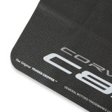 Fender Gripper Covers FG2080 Covers, Gripper, Black, Nylon Mesh, Foam Non Slip Backing, C8.R Logo, Chevy, Each thumbnail 1