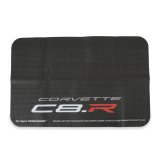 Fender Gripper Covers FG2080 Covers, Gripper, Black, Nylon Mesh, Foam Non Slip Backing, C8.R Logo, Chevy, Each thumbnail 2