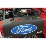 Fender Gripper Covers FG2101 Cover, Foam/Vinyl, Black, Ford Blue Oval Logo, 22 in. x 34 in., Each thumbnail 2