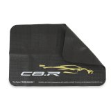 Fender Gripper Covers FG2081 Covers, Gripper, Black, Nylon Mesh, Foam Non Slip Backing, C8.R With Corvette Image, Logo, Chevy, Each thumbnail 2