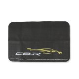 Fender Gripper Covers FG2081 Covers, Gripper, Black, Nylon Mesh, Foam Non Slip Backing, C8.R With Corvette Image, Logo, Chevy, Each thumbnail 3