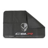 Fender Gripper Covers FG2082 Covers, Gripper, Black, Nylon Mesh, Foam Non Slip Backing, C8.R With Jake Image, Logo, Chevy, Each thumbnail 3