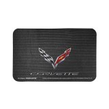 Fender Gripper Covers FG2020 Cover, Foam/Vinyl, Black, Corvette C7 Logo, 22 in. x 34 in., Each thumbnail 1