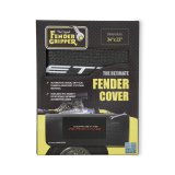 Fender Gripper Covers FG2084 Covers, Gripper, Black, Nylon Mesh, Foam Non Slip Backing, Corvette Racing Logo, Chevy, Each thumbnail 5