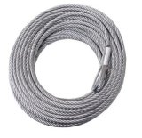 Superwinch Replacement Winch Cables 89-24640 Cable, Steel, 5/16 in. Diameter, 55 ft. Length, Each thumbnail 1