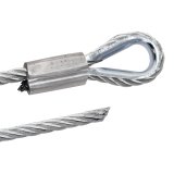 Superwinch Replacement Winch Cables 89-24640 Cable, Steel, 5/16 in. Diameter, 55 ft. Length, Each thumbnail 3