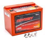 Odyssey Drycell Batteries ODS-AGM8E Battery, Dry Cell, 12 V, Deep Cycle/Starting, 100 Cold Cranking Amps, Top Post, Each thumbnail 3