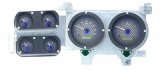 Dakota Digital VHX Series Direct-Fit Analog Gauge Systems VHX-73C-PU-C-B Kit, Direct Fit, VHX, Analog, Carbon fiber Face, White/Blue Illuminated Numbers, White/Blue Illuminated Pointer, Chevy, GMC, Kit thumbnail 2