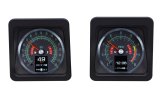 Dakota Digital RTX Direct-Fit Gauge Kits for 1969 CAMARO - RTX-69C-CAM-X Kit, Direct Fit, RTX, Analog/Digital, Black Face, Green/Multicolor Illuminated Numbers, Orange Pointer, Chevy, Kit thumbnail 1