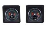 Dakota Digital RTX Direct-Fit Gauge Kits for 1969 CAMARO - RTX-69C-CAM-X Kit, Direct Fit, RTX, Analog/Digital, Black Face, Green/Multicolor Illuminated Numbers, Orange Pointer, Chevy, Kit thumbnail 3