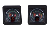 Dakota Digital RTX Direct-Fit Gauge Kits for 1969 CAMARO - RTX-69C-CAM-X Kit, Direct Fit, RTX, Analog/Digital, Black Face, Green/Multicolor Illuminated Numbers, Orange Pointer, Chevy, Kit thumbnail 6