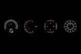 Dakota Digital RTX Direct-Fit Gauge Kits for 1970-1974 BARRACUDA, CHALLENGER - RTX-70D-CLG-X Kit, Direct Fit, RTX, Analog, Black Face, White/Multicolor Illuminated Numbers, Red Pointer, Dodge, Plymouth, Kit thumbnail 5