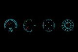 Dakota Digital RTX Direct-Fit Gauge Kits for 1970-1974 BARRACUDA, CHALLENGER - RTX-70D-CLG-X Kit, Direct Fit, RTX, Analog, Black Face, White/Multicolor Illuminated Numbers, Red Pointer, Dodge, Plymouth, Kit thumbnail 9