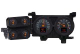 Dakota Digital RTX Direct-Fit Gauge Kits RTX-76C-PU-X Kit, Direct Fit, RTX, Analog/Digital, Black Face, White/Multicolor Illuminated Numbers, Orange Pointer, Chevy, GMC, Kit thumbnail 2