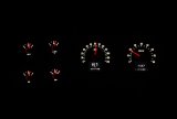 Dakota Digital RTX Direct-Fit Gauge Kits RTX-76C-PU-X Kit, Direct Fit, RTX, Analog/Digital, Black Face, White/Multicolor Illuminated Numbers, Orange Pointer, Chevy, GMC, Kit thumbnail 8