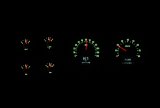 Dakota Digital RTX Direct-Fit Gauge Kits RTX-76C-PU-X Kit, Direct Fit, RTX, Analog/Digital, Black Face, White/Multicolor Illuminated Numbers, Orange Pointer, Chevy, GMC, Kit thumbnail 9