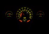 Dakota Digital RTX Direct-Fit Gauge Kits RTX-57C-X Kit, Direct Fit, RTX, Analog/Digital, Black Face, White/Multicolor Illuminated Numbers, Orange Pointer, Chevy, Kit thumbnail 4