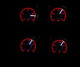 Dakota Digital HDX Direct-Fit Analog Gauge Systems HDX-73C-PU-K Kit, Direct Fit, HDX, Analog/Digital, Black Face, White/Multicolor Illuminated Numbers, White/Multicolor Illuminated Pointer, Chevy, Kit thumbnail 5