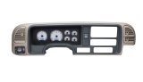 Dakota Digital VHX Series Direct-Fit Analog Gauge Systems VHX-95C-PU-K-W Kit, Direct Fit, VHX, Analog, Black Face, White Numbers, White Pointer, Chevy, GMC, Kit thumbnail 2