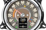 Dakota Digital RTX Direct-Fit Gauge Kits RTX-47C-PU-X Kit, Direct Fit, RTX, Analog/Digital, Black Face, White/Multicolor Illuminated Numbers, Orange Pointer, for 5.2 in. Hole, Chevy, GMC, Kit thumbnail 2