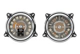 Dakota Digital RTX Direct-Fit Gauge Kits RTX-47C-PU-X Kit, Direct Fit, RTX, Analog/Digital, Black Face, White/Multicolor Illuminated Numbers, Orange Pointer, for 5.2 in. Hole, Chevy, GMC, Kit thumbnail 8