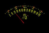 Dakota Digital RTX Direct-Fit Gauge Kits RTX-55C-X Kit, Direct Fit, RTX, Analog/Digital, Black Face, White/Multicolor Illuminated Numbers, White Pointer, Chevy, Kit thumbnail 2