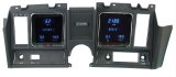 Dakota Digital Reproduction Instrument Bezels for 1969 CAMARO - ICM-69C-CAM Gauge Mounts, Cluster Bezel, Dual, Black, Chevy, Each thumbnail 2