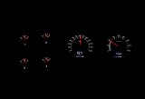 Dakota Digital RTX Direct-Fit Gauge Kits RTX-79C-PU-X Kit, Direct Fit, RTX, Analog/Digital, Black Face, White/Multicolor Illuminated Numbers, Orange Pointer, Chevy, GMC, Kit thumbnail 9