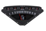 Dakota Digital RTX Direct-Fit Gauge Kits for 1955-1959 SUBURBAN, 1955-1958 TRUCK - RTX-55C-PU-X Kit, Direct Fit, RTX, Analog/Digital, Black Face, White/Multicolor Illuminated Numbers, White Pointer, Chevy, Kit thumbnail 1