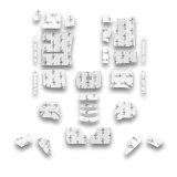 Flatline Barriers Floor Insulation and Sound Dampening Kits for 1993-2002 CAMARO, FIREBIRD - TABF2019 Kit 1993-02 GM F-Body thumbnail 5