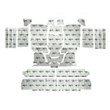 Flatline Barriers Complete Insulation and Sound Dampening Kits TABT4016 Heat Barrier Deadening Mats, Kit, Adhesive Backed, Chevrolet, GMC, Standard Cab, High Tunnel, Kit thumbnail 5