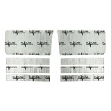 Flatline Barriers Door Insulation and Sound Dampening Kits TABT4005 Heat Barrier Deadening Mats, Door, Adhesive Backed, Chevrolet, GMC, Kit thumbnail 5