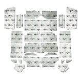 Flatline Barriers Complete Insulation and Sound Dampening Kits TABA1012 Heat Barrier Deadening Mats, Kit, Adhesive Backed, Buick, Chevrolet, Oldsmobile, Pontiac, Hardtop, Kit thumbnail 4