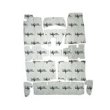 Flatline Barriers Floor Insulation and Sound Dampening Kits for 1962-1967 CHEVY II - TABX3005 Heat Barrier Deadening Mats, Floor, Adhesive Backed, Chevrolet, Kit thumbnail 5