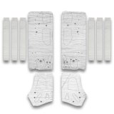 Flatline Barriers Door and Inner Quarter Panel Insulation Sound Dampening Kits for 1969-1970 MUSTANG - TABZ6009 Deadener Kit 1969-70 Ford Mustang Coupe thumbnail 6