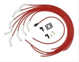 Mallory Pro Sidewinder Spark Plug Wire Sets 947C Wires, Sidewinder, Spiral Core, 8mm, Red, Ceramic, 135 Degree Boots, Universal, V8, Set thumbnail 3