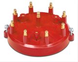 Mallory Distributor Caps 29745 Cap, Male/HEI-Style, Red, Screw-Down, Mallory, V8, Each thumbnail 1