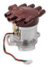Mallory Unilite Distributors 3772101 Distributor, Unilite, Mechanical Advance, Ford, Flathead, 3-Bolt, Each thumbnail 3