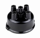 Mallory Distributor Caps 225 Cap, Female, Socket-Style, Black, Clamp-Down, Mallory, YL, 25, 26, 37, 38 Series, L4, Each thumbnail 3