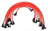 Mallory Pro Wire Spark Plug Sets 600 Sets, Wire, Assembled, Male/HEI, Spiral Core, Red Wires, 8.00mm, Avanti, Buick, Cadillac, Chevrolet, GMC, Olds, Pontiac, 5.7L, Set thumbnail 3