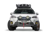 Warn Grille Guard Tubes for 2018-2020 CROSSTREK, 2019-2021 FORESTER - 106236 Guard, Tube, Light Mount Provisions, Steel, Black Powdercoat, Use with 106221, Subaru, Crosstrek, Each thumbnail 2