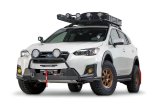 Warn Grille Guard Tubes for 2018-2020 CROSSTREK, 2019-2021 FORESTER - 106236 Guard, Tube, Light Mount Provisions, Steel, Black Powdercoat, Use with 106221, Subaru, Crosstrek, Each thumbnail 4