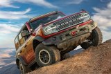 Warn Elite Series Front Bumpers for 2021 BRONCO - 107870 Bumper, Series, Fabricated, Steel, Black Powdercoated, Front, Ford, Each thumbnail 2