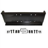 Warn ATV/UTV Winch Mounting Kits 34901 Kit, Steel, Black Powdercoated, Polaris, Kit thumbnail 1