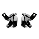 Warn Recovery Points for 2020-2021 GLADIATOR, 2018-2021 WRANGLER - 102370 D-Ring Mount, Jack Point and Point, Steel, Black, Jeep, JL, Pair thumbnail 1