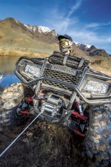 2,500 lbs. Warn VRX 25 Winch 101025 Winch, 25, Electric, 12 V, lbs., Roller Fairlead, 50 ft. Length Steel Cable, Handlebar Switch Remote, Each thumbnail 4