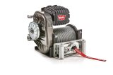 10,000 lbs. Warn M8274 Winch 106170 Winch, Electric, 12 V, lb., Roller Fairlead, Steel 125 ft. Line, 12 ft. Wired Remote, Each thumbnail 2