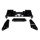Warn ProVantage Front Plow Mounting Kits for 2003-2005 TRX650FA FOURTRAX RINCON, 2006-2022 TRX680FA 2006-2009 TRX680FGA RINCON GPSCAPE - 79673 Snow Mounts, Kits, Frame Mount, Steel, Black Powdercoated, use on Honda®, Kit thumbnail 1
